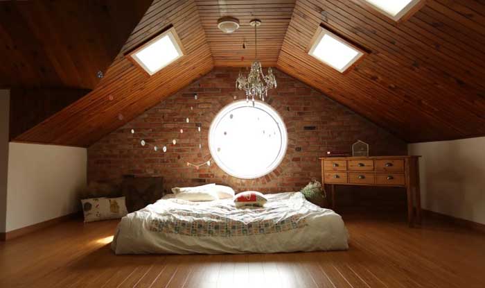 desain plafon kamar tidur 3x3 nuansa kayu